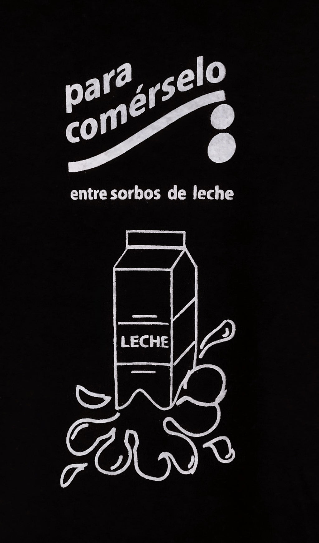 bocadillo de chocolate · camiseta orgánica · edición limitada