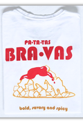 bravas · camiseta orgánica · edición limitada