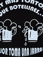Camiseta orgánica los listos lo saben pero sin gluten diseño de edición limitada de gota goteo espalda