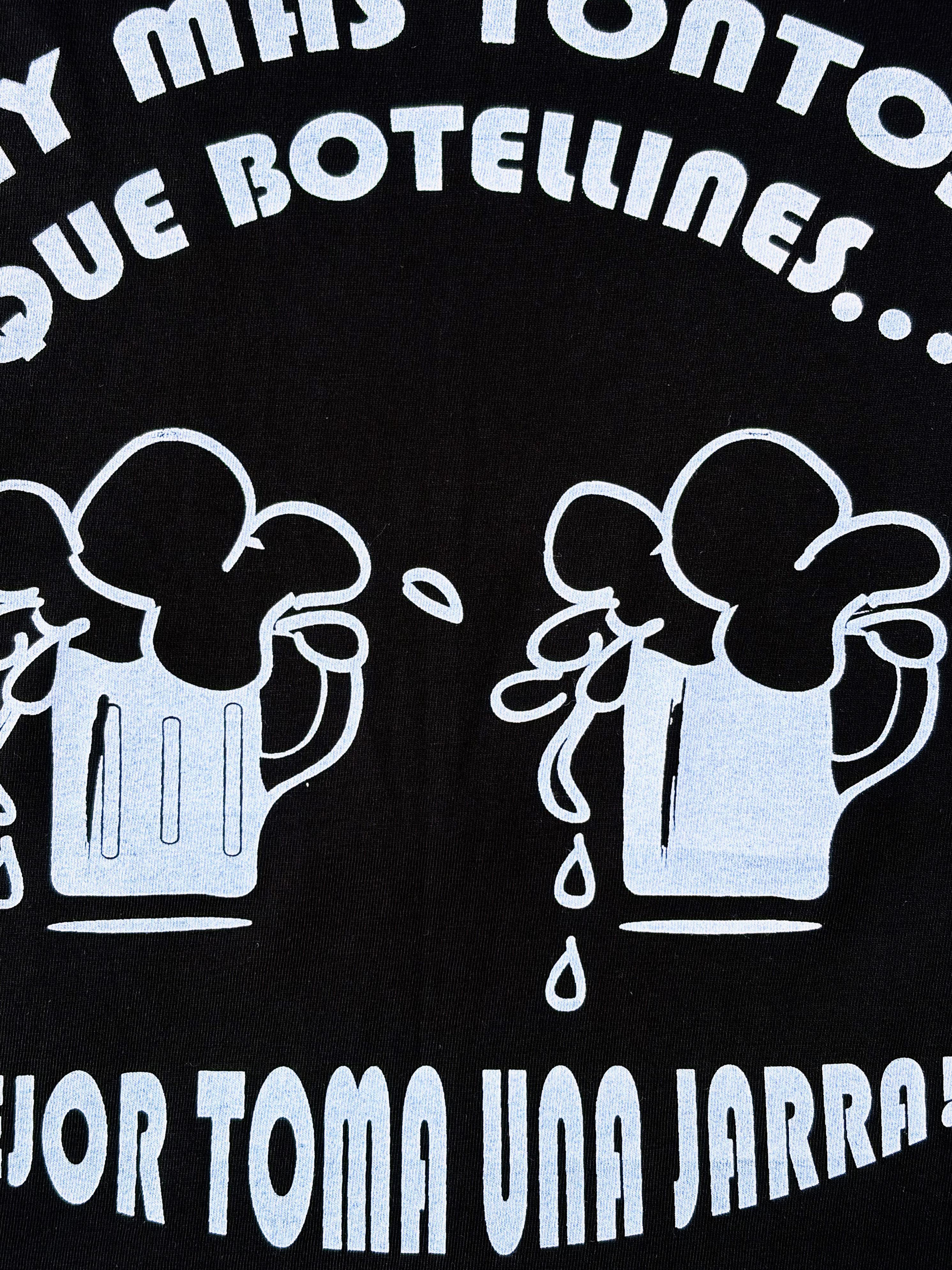 Camiseta orgánica los listos lo saben pero sin gluten diseño de edición limitada de gota goteo espalda