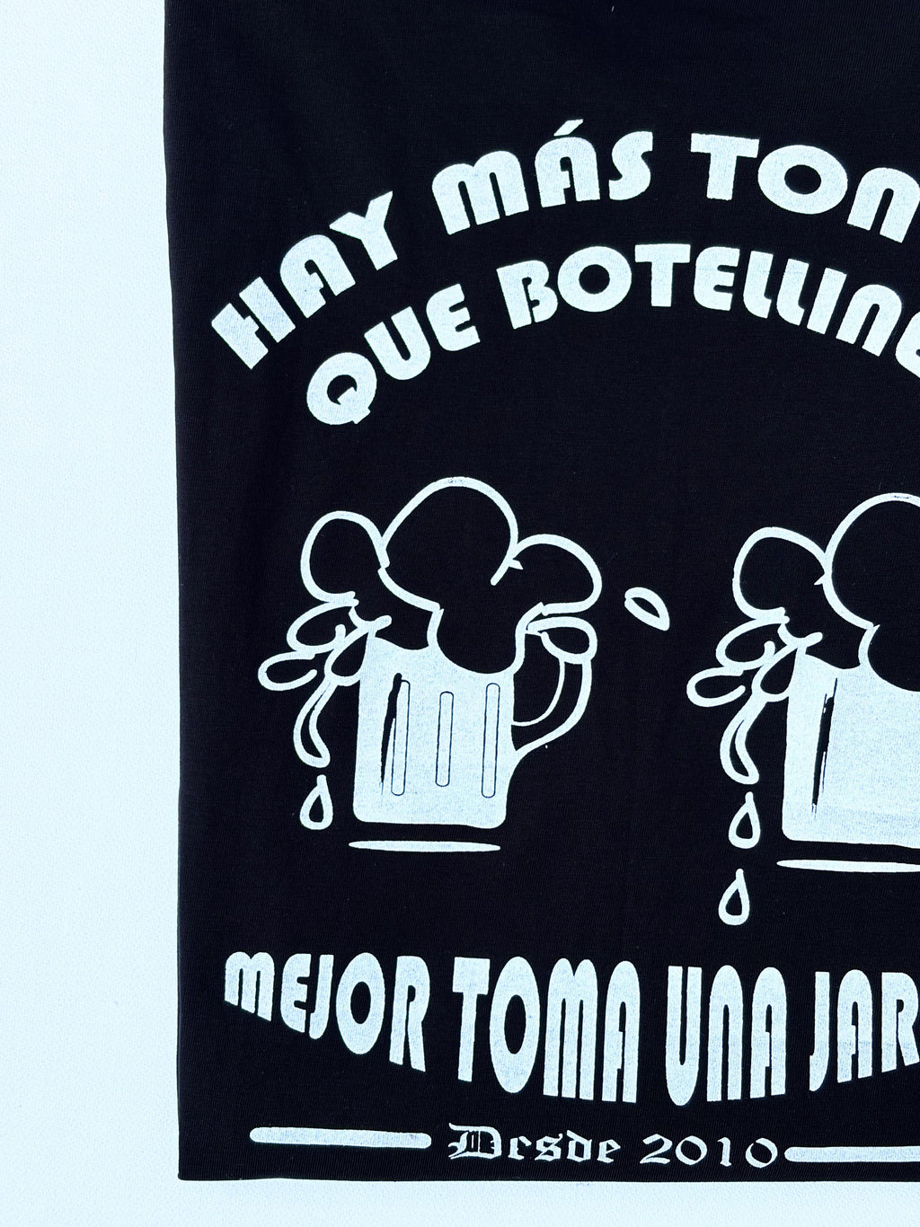 Camiseta orgánica los listos lo saben pero sin gluten diseño de edición limitada de gota goteo espalda
