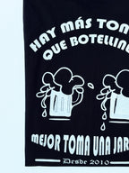 Camiseta orgánica los listos lo saben pero sin gluten diseño de edición limitada de gota goteo espalda