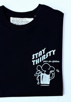Camiseta orgánica los listos lo saben pero sin gluten diseño de edición limitada de gota goteo 