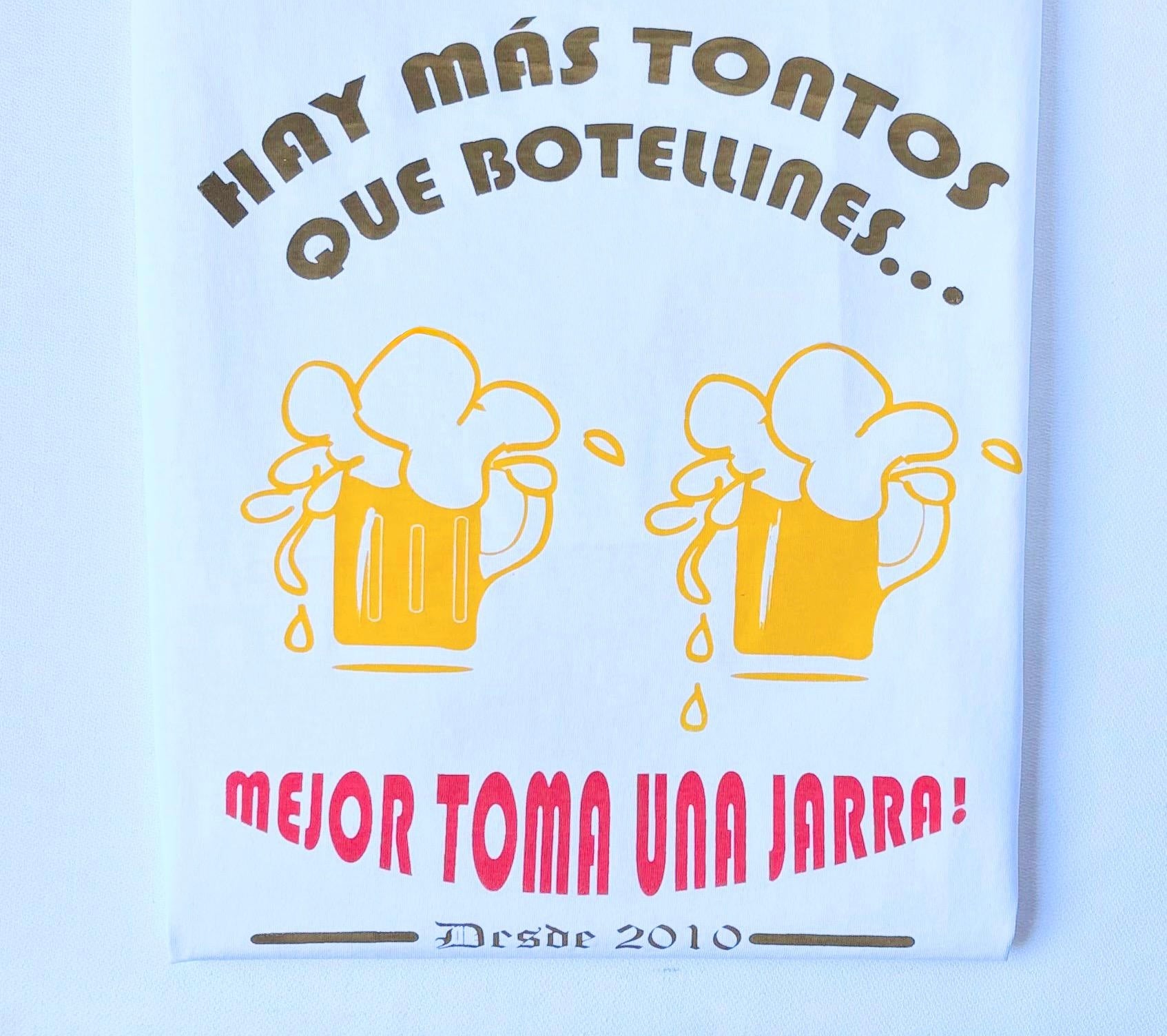 Parte trasera de la camiseta orgánica Los listos lo saben