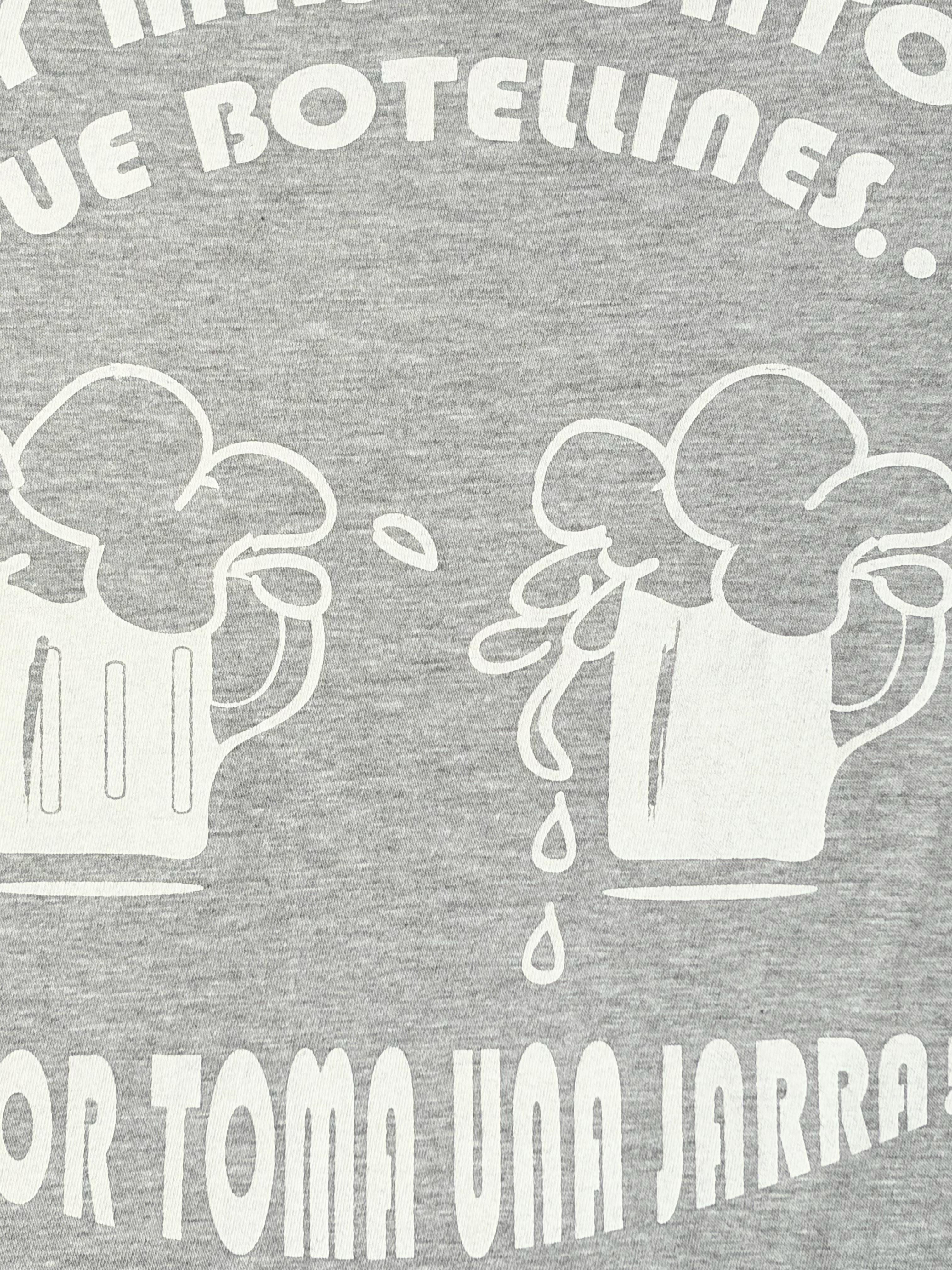 Camiseta orgánica los listos lo saben pero sin gluten diseño de edición limitada de gota goteo espalda detalle sin gluten