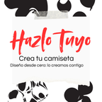 Camiseta personalizada orgánica creada desde cero en Madrid por gota goteo hazlo tuyo